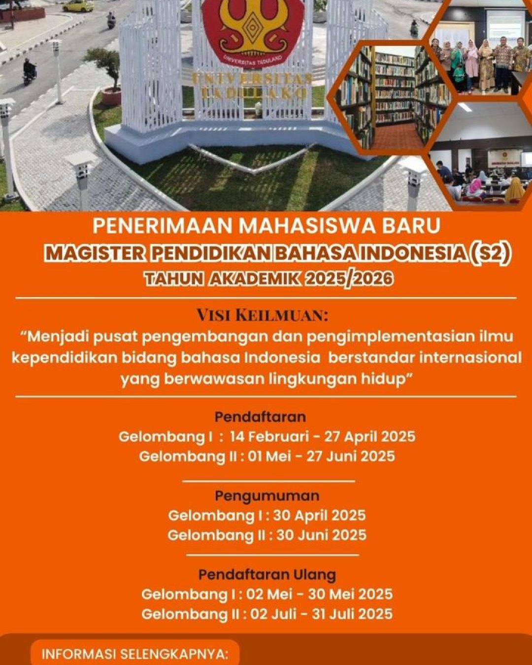 PMB S2 Bahasa Indonesia Untnad